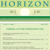 2008 HORIZON No. 3 pdf --Forging a future for religious life
