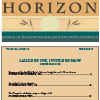 PDF of 2009 HORIZON No. 2  -- Convocation 2008, Called by one, invited by many
