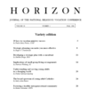 PDF of 2004 HORIZON No. 1 -- Variety issue