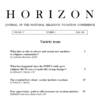 PDF of 2001 HORIZON No. 1 -- Variety issue