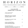PDF of 2001 HORIZON No. 2 Winter  -- Convocation