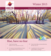 2015 HORIZON No. 1 winter digital edition, pdf, and tablet files -- Rise, have no fear