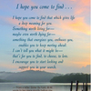 Resource of the month: "I hope you come to find" prayer cards