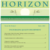 PDF of 2011 HORIZON No. 2 Spring -- Encouraging quality discernment