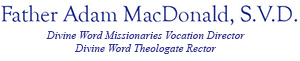 Father Adam MacDonald